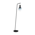 Eglo Stehlampe Cranley Stahl Schwarz | IP20 - Geeignet für 1x E27 