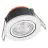 Ledvance LED-Spot Combo Adjust Aluminium Weiß 6W 540lm 60D - 940 Kaltweiß | 82mm - Ausschnitt 68mm - IP65 - Höchste Farbwiedergabe - Dali Dimmbar