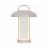 Nordlux Tischlampe Mirano Metall und Glas Rosa 3W 150lm - 830 Warmweiß | 3-Stufen Dimmbar
