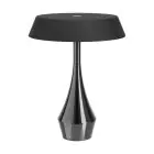 Eglo Tischlampe Turcio Stahl Schwarz 5W 310lm - 825-830-840 CCT | IP44 - Touch Dimmbar - USB-C